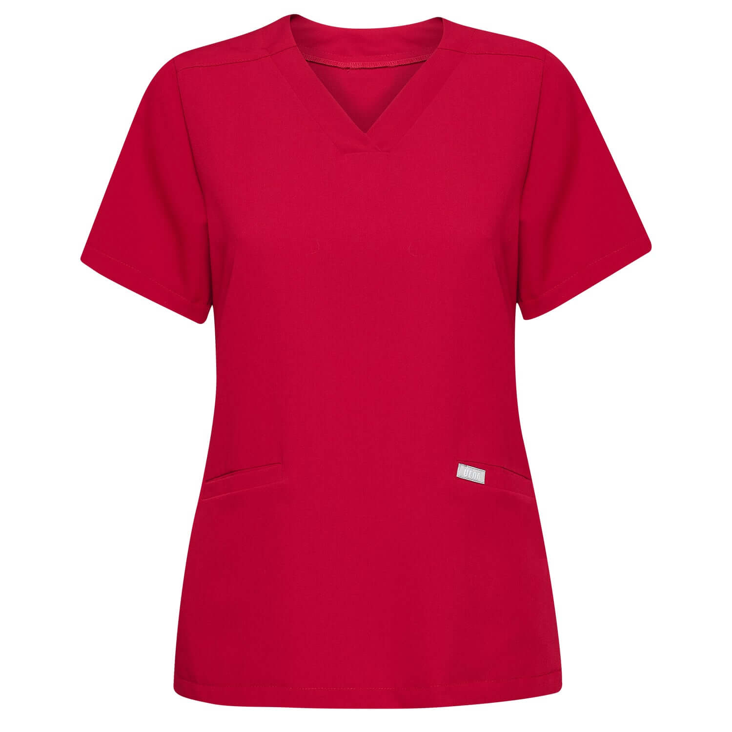 Damen Kasack EMILY - RED CHERRY