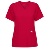 Damen Kasack EMILY - RED CHERRY