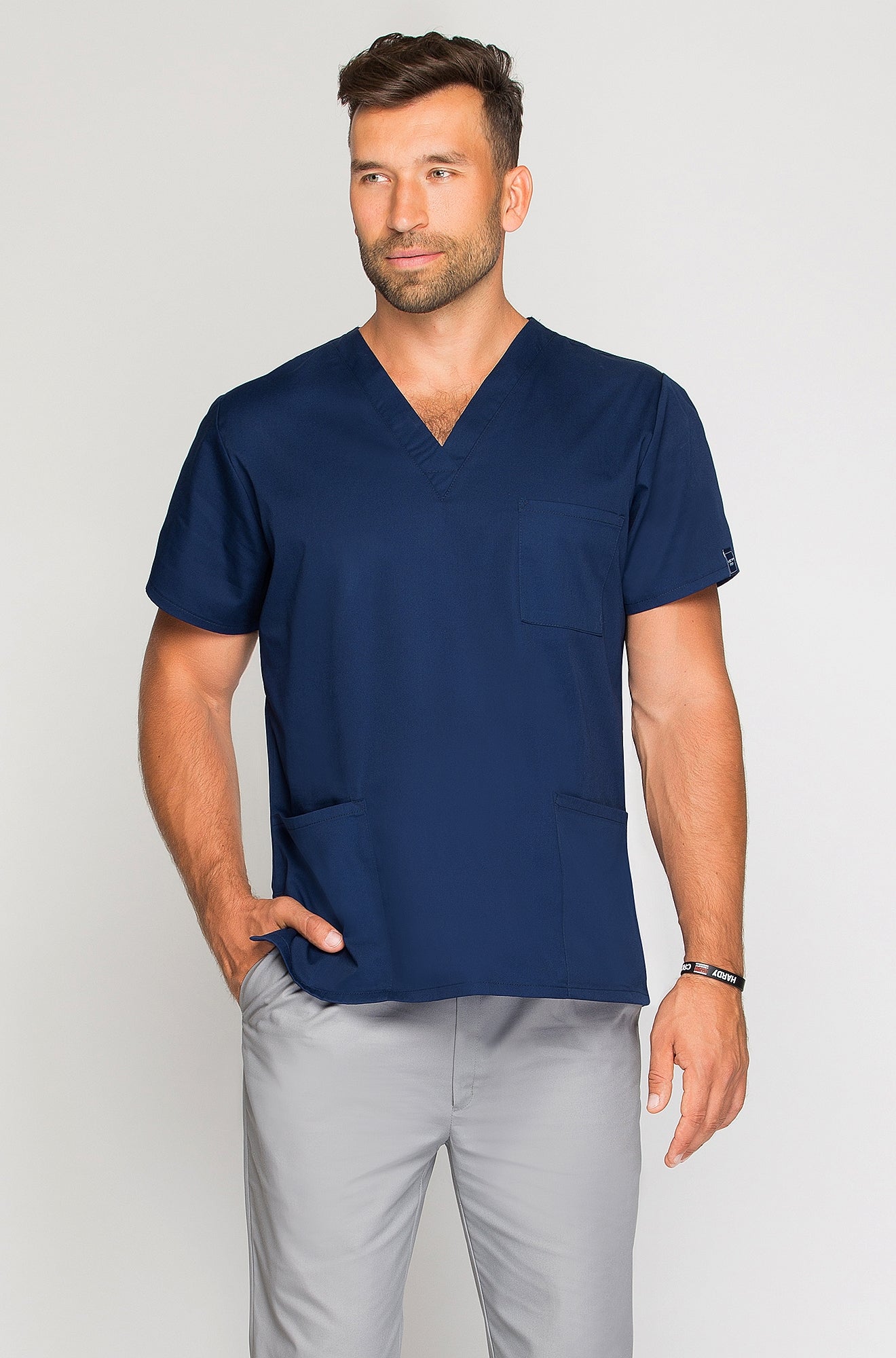 Bluza medyczna męska Granatowa