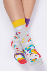 Socken Happy Unicorn