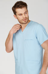Bluza medyczna męska LOGAN - DREAM BLUE