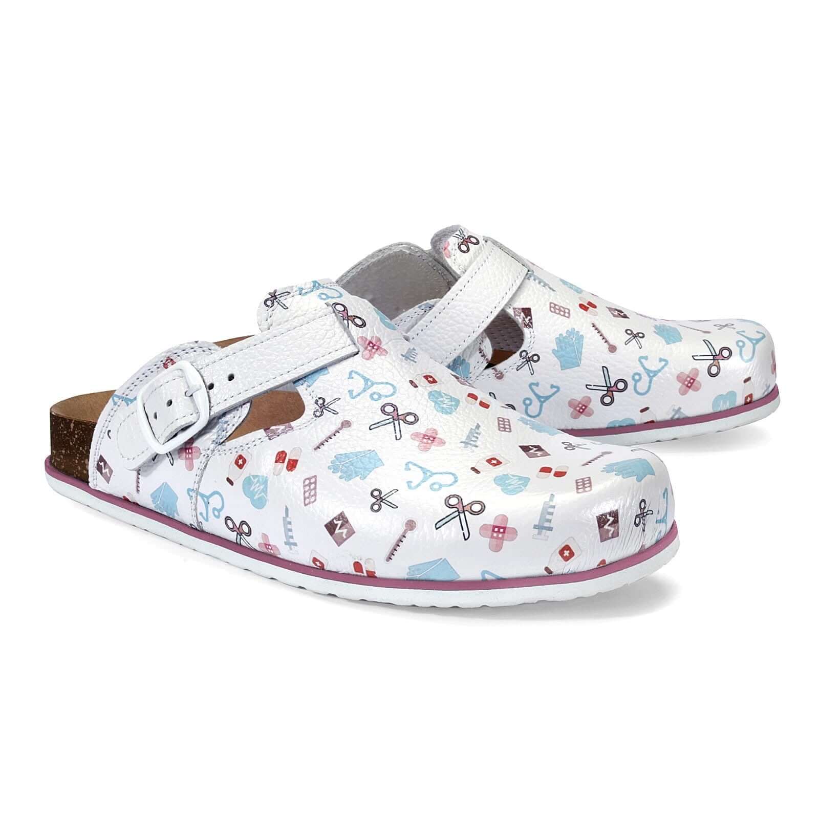 Medical Leather Clogs DIAGNOSTICS