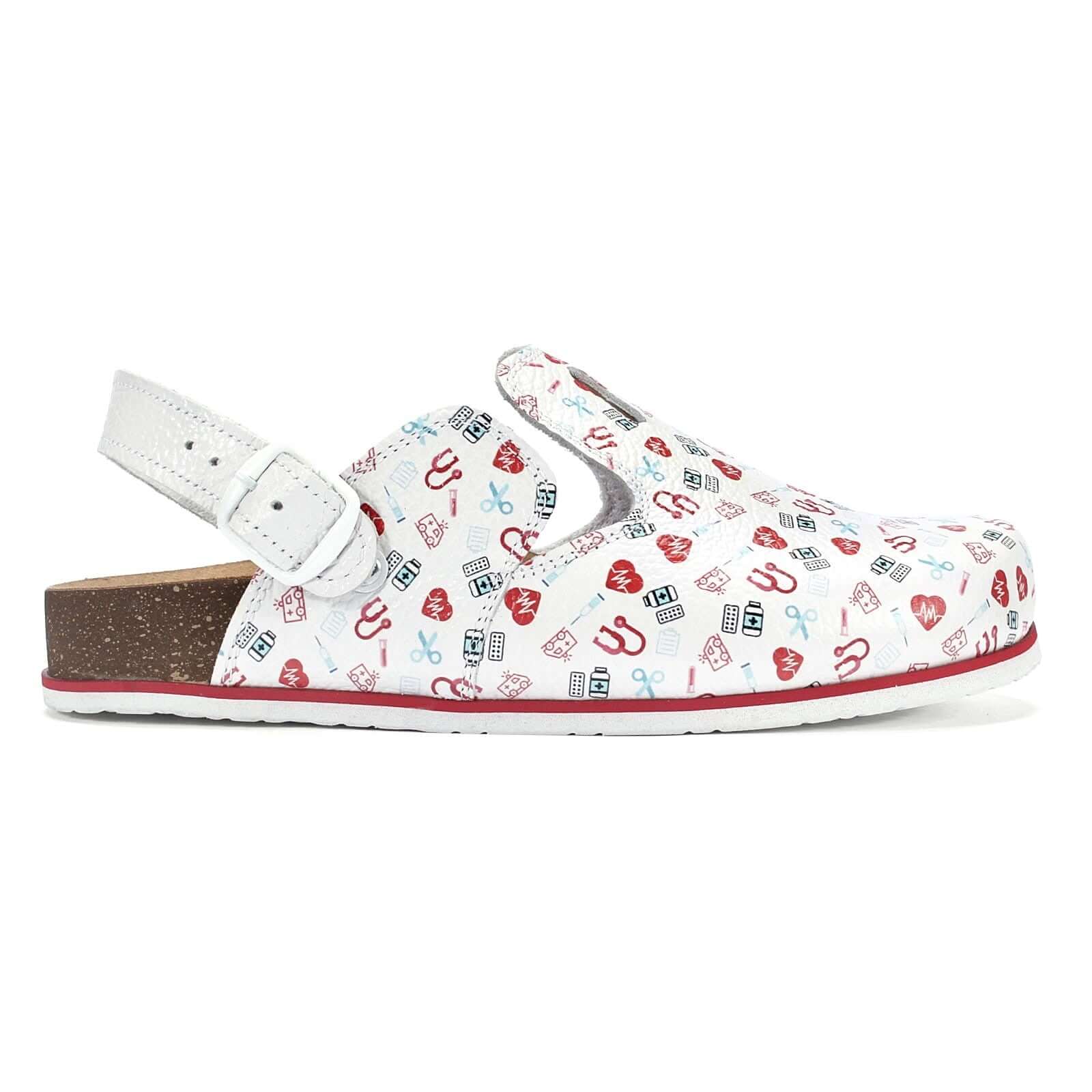 Medizinische Leder-Clogs ZABIEGOWY