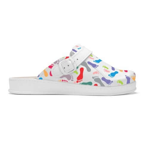 Medizinische Leder-Clogs PODOLOG