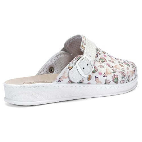 Medizinische Leder-Clogs KOSMETOLOG