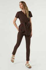 Damen Schlupfhose - DARK CHOCOLATE