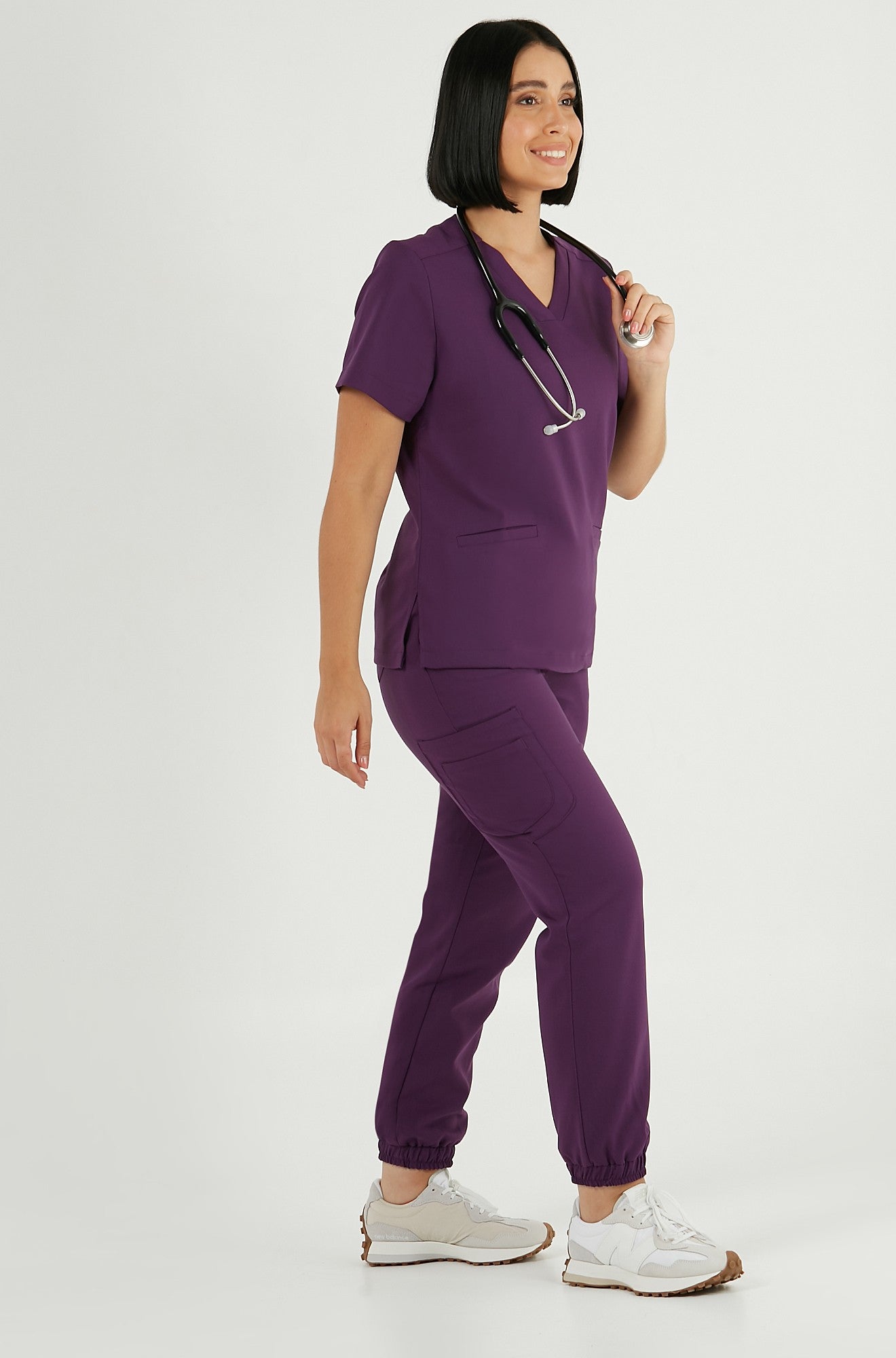 Damen Jogger-Hose - ROYAL PLUM