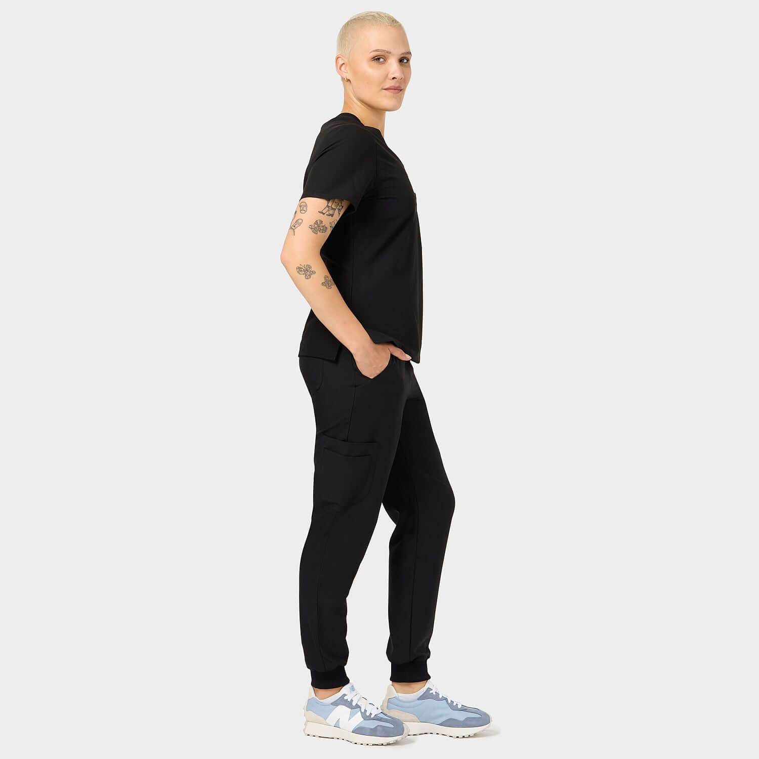 Damen Kasack ARIA - BLACK