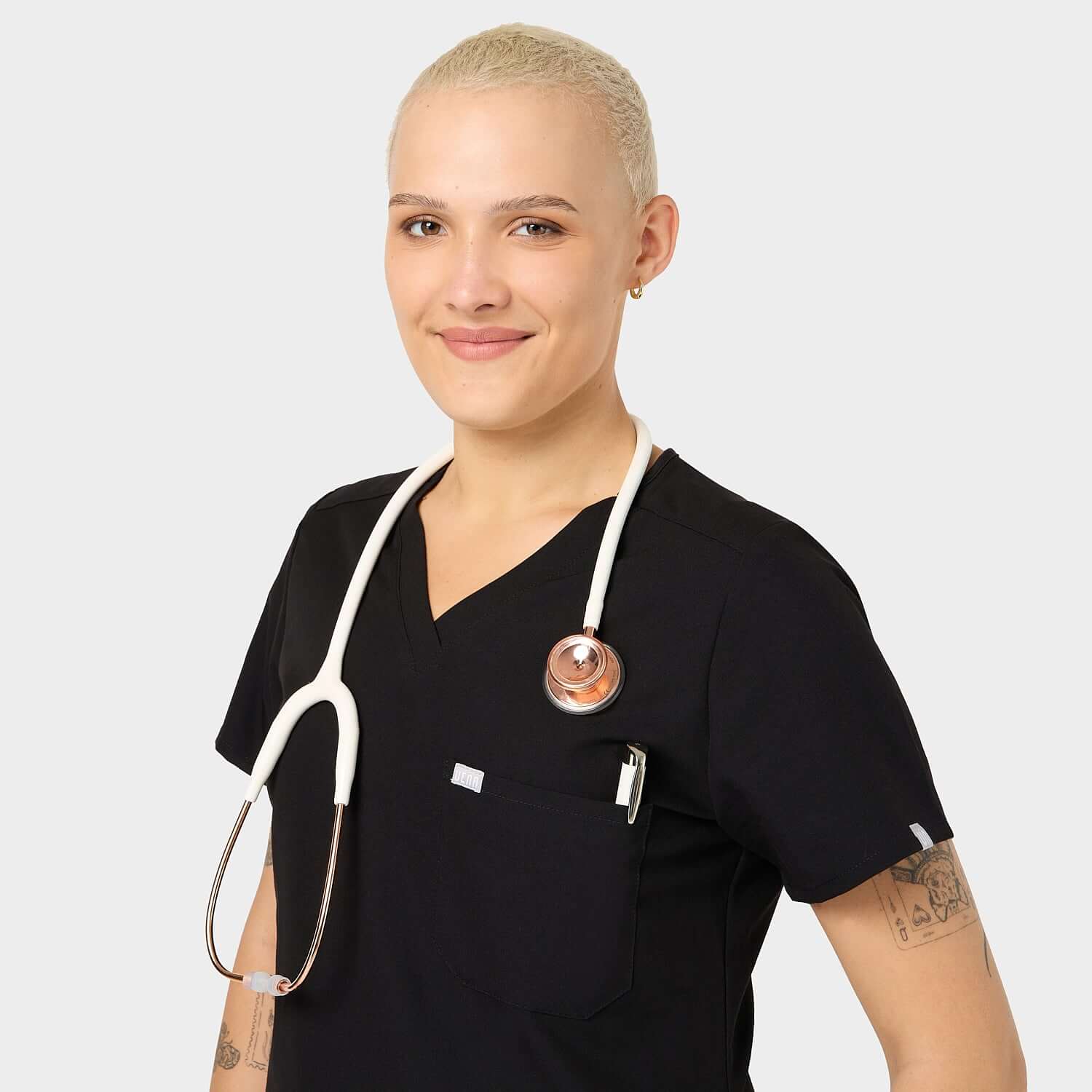 Damen Kasack ARIA - BLACK
