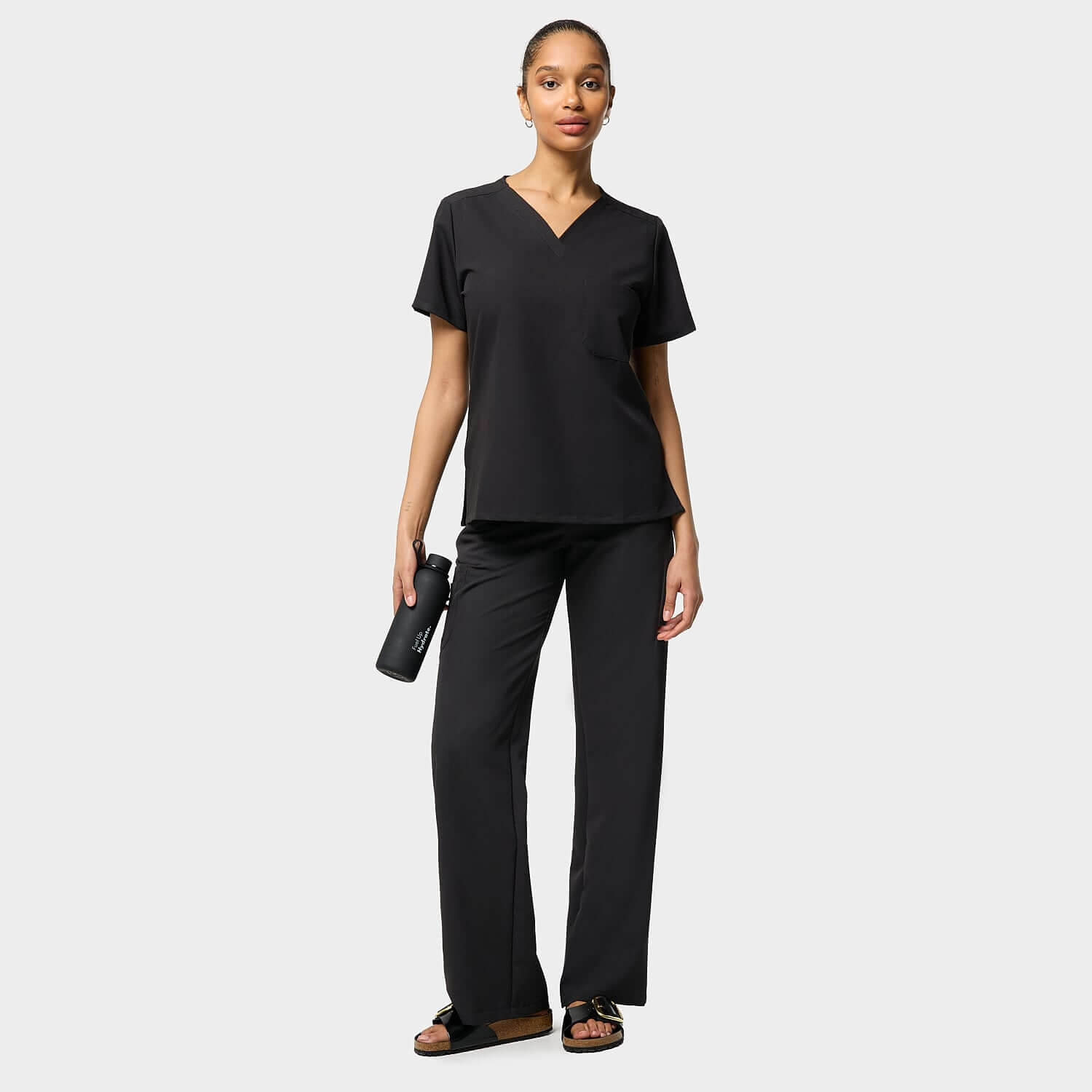 Damen Kasack ARIA - BLACK