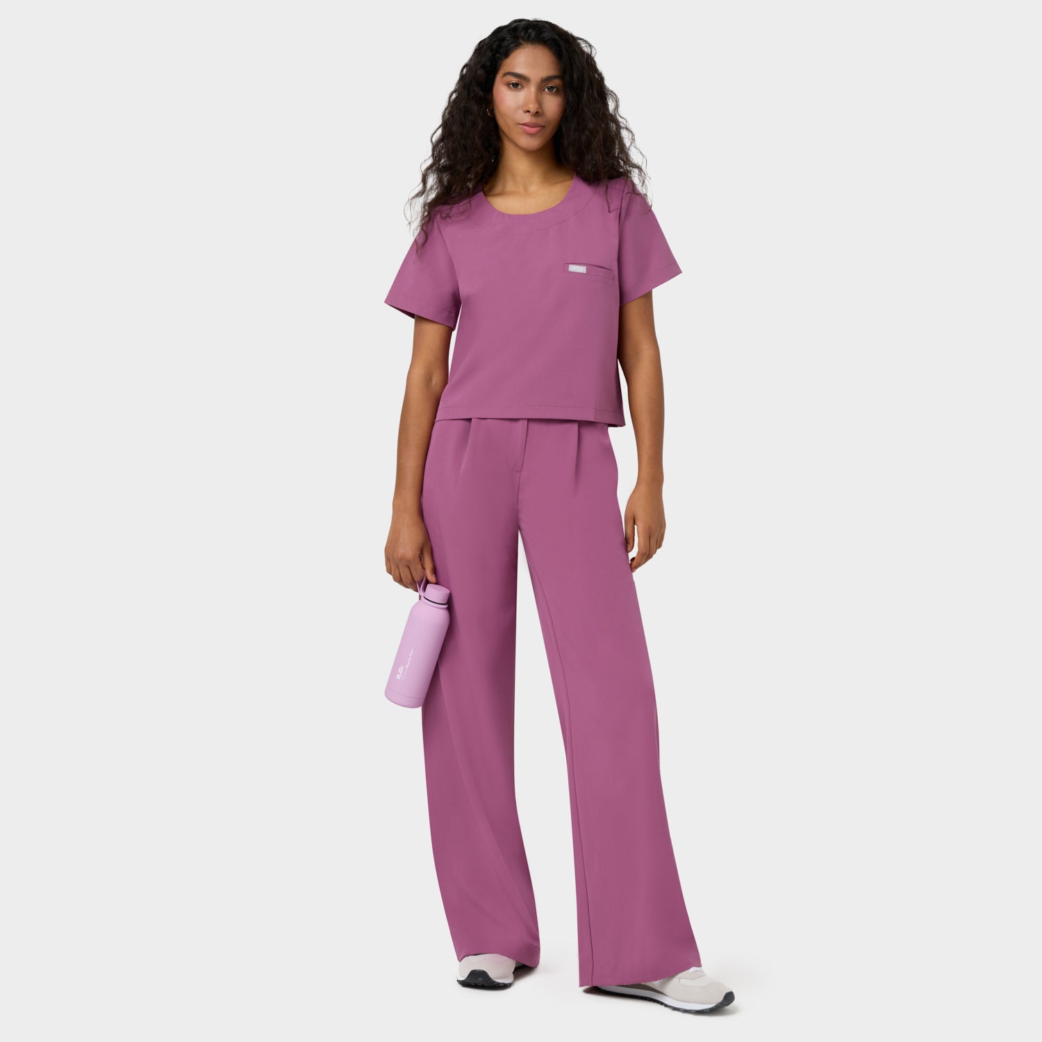 Bluza medyczna damska GAJA - BERRY CRUSH