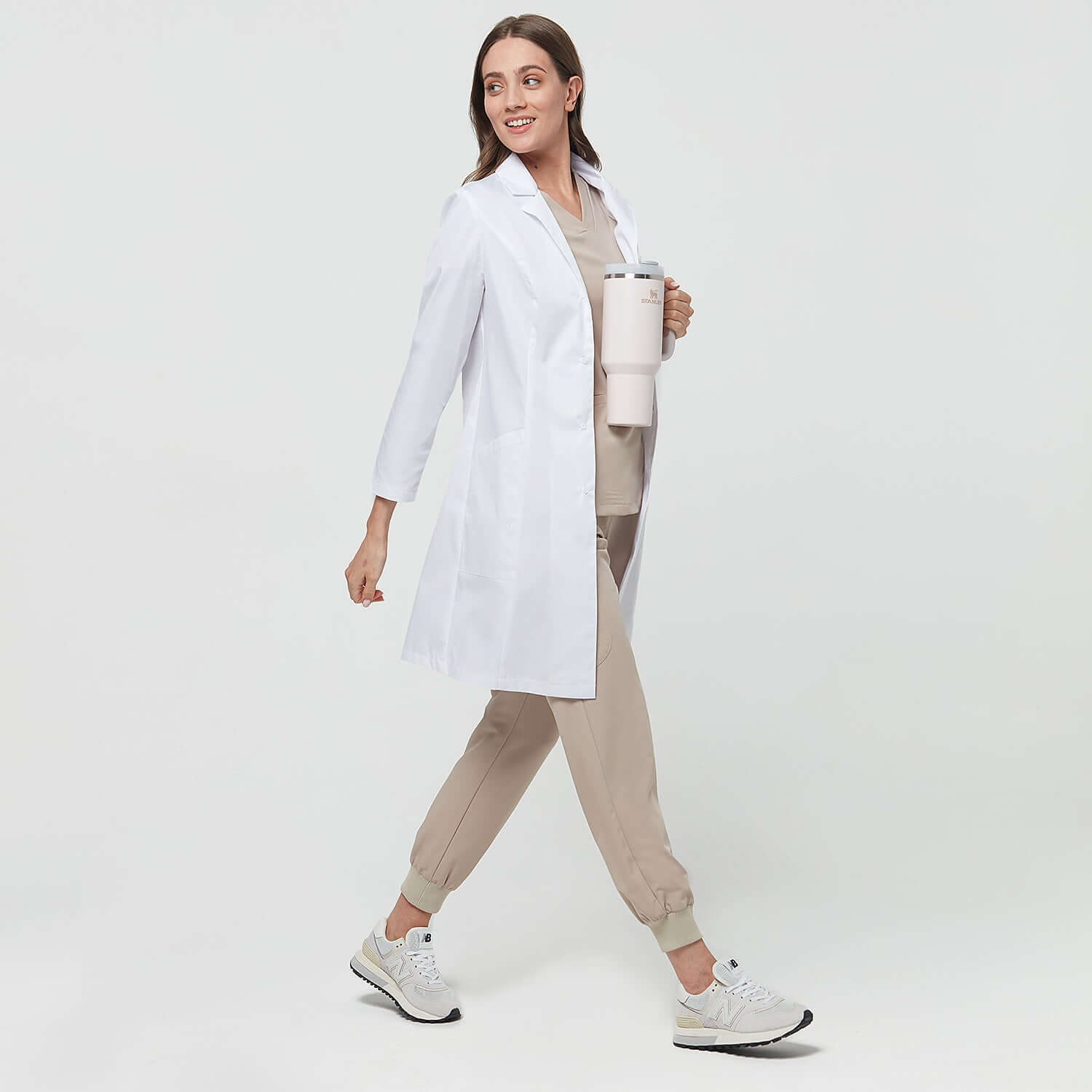 Damen Kasack EMILY - LATTE