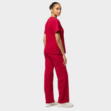 Damen Kasack EMILY - RED CHERRY