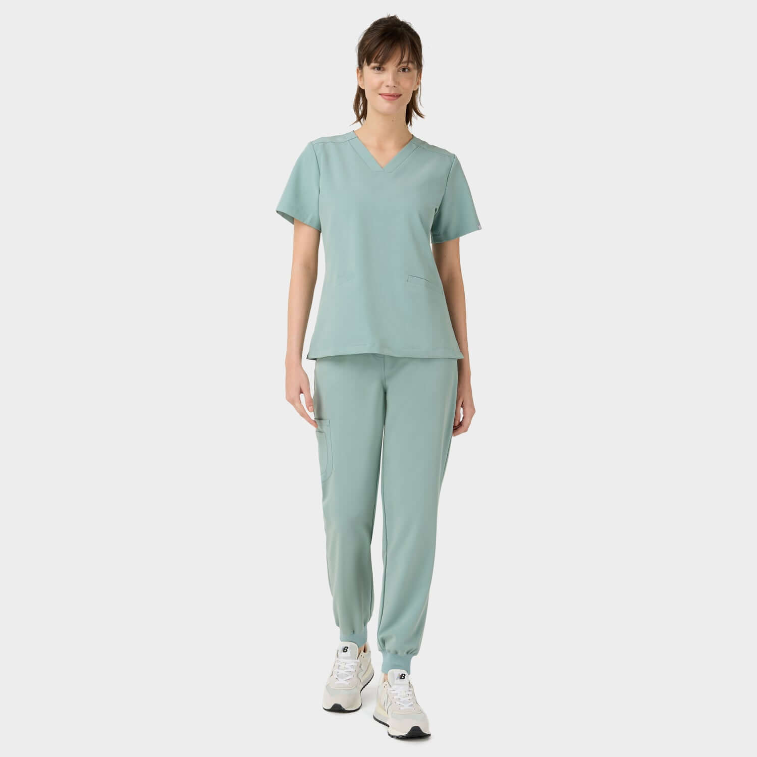Damen Kasack EMILY - SAGE GREEN
