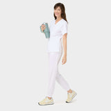 EMILY scrubs medical sweatshirt - WHITE