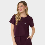 Damen Kasack GAJA - BURGUNDY
