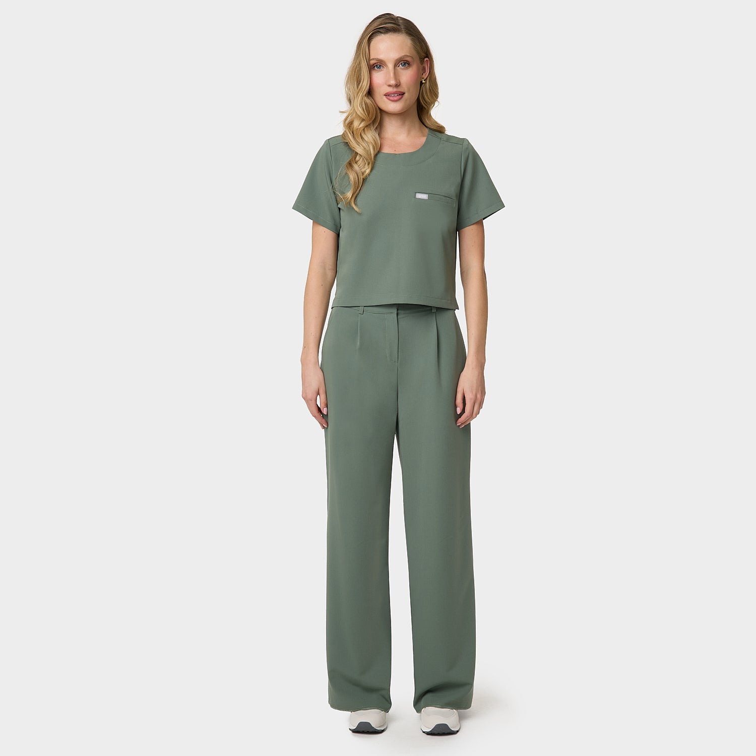 Damen Kasack GAJA - EUCALYPTUS GREEN