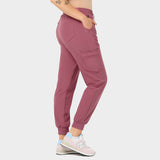 Medical joggers - WILD ROSE
