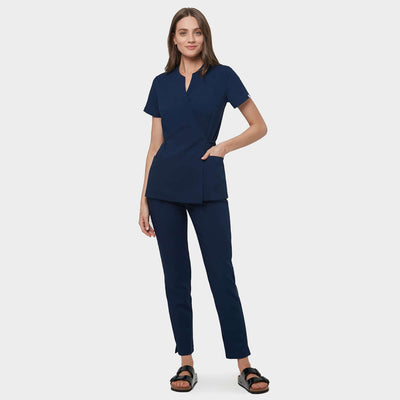 Damen Wickelkasack KATE - NAVY