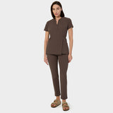Damen Wickelkasack KATE - MILK CHOCOLATE