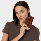 Damen Wickelkasack KATE - MILK CHOCOLATE