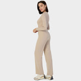 Weite Damen Schlupfhose - LATTE