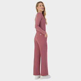Weite Damen Schlupfhose - WILD ROSE