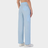 Weite Damen Schlupfhose - BABY BLUE