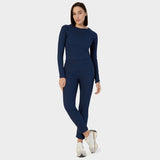 Damen Langarmshirt (Unterziehshirt) - NAVY
