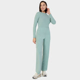 Damen Langarmshirt (Unterziehshirt) - SAGE GREEN