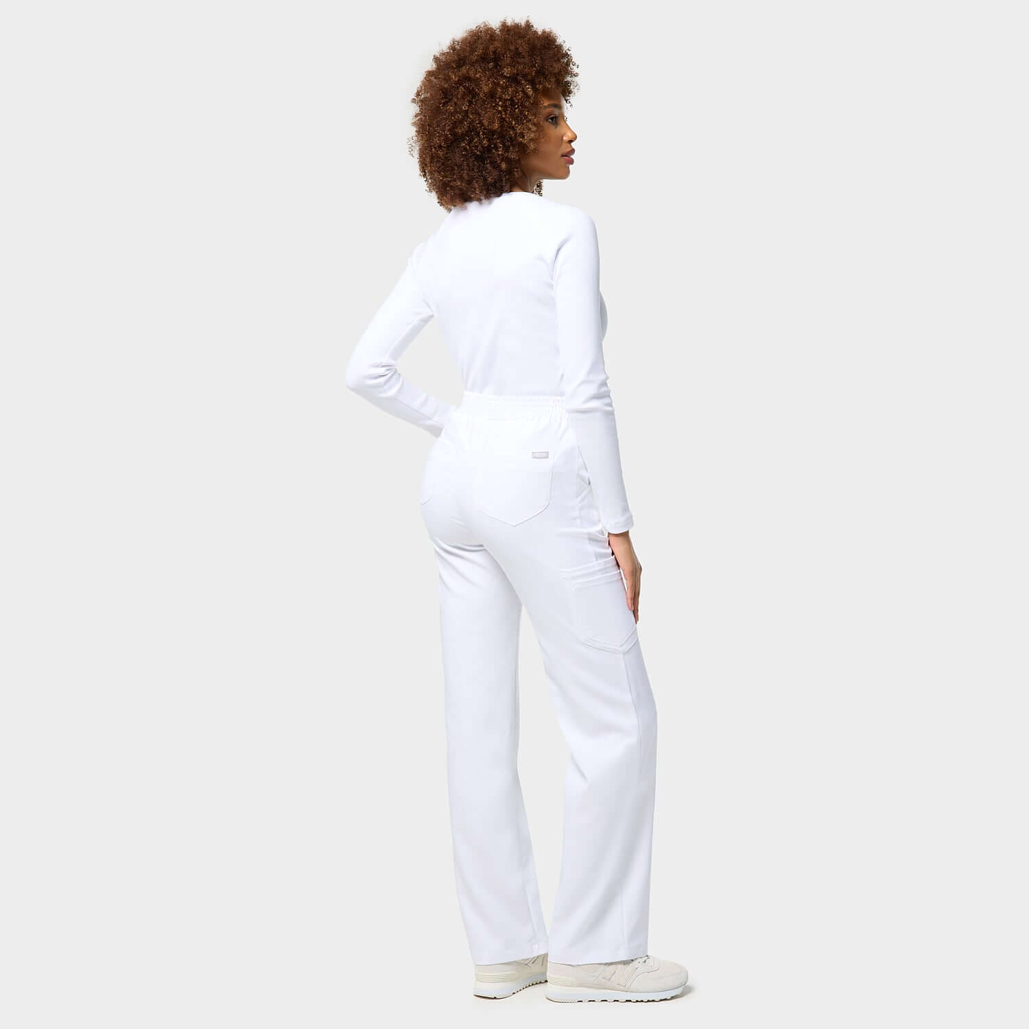 Damen Langarmshirt (Unterziehshirt) - WHITE