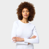 Damen Langarmshirt (Unterziehshirt) - WHITE