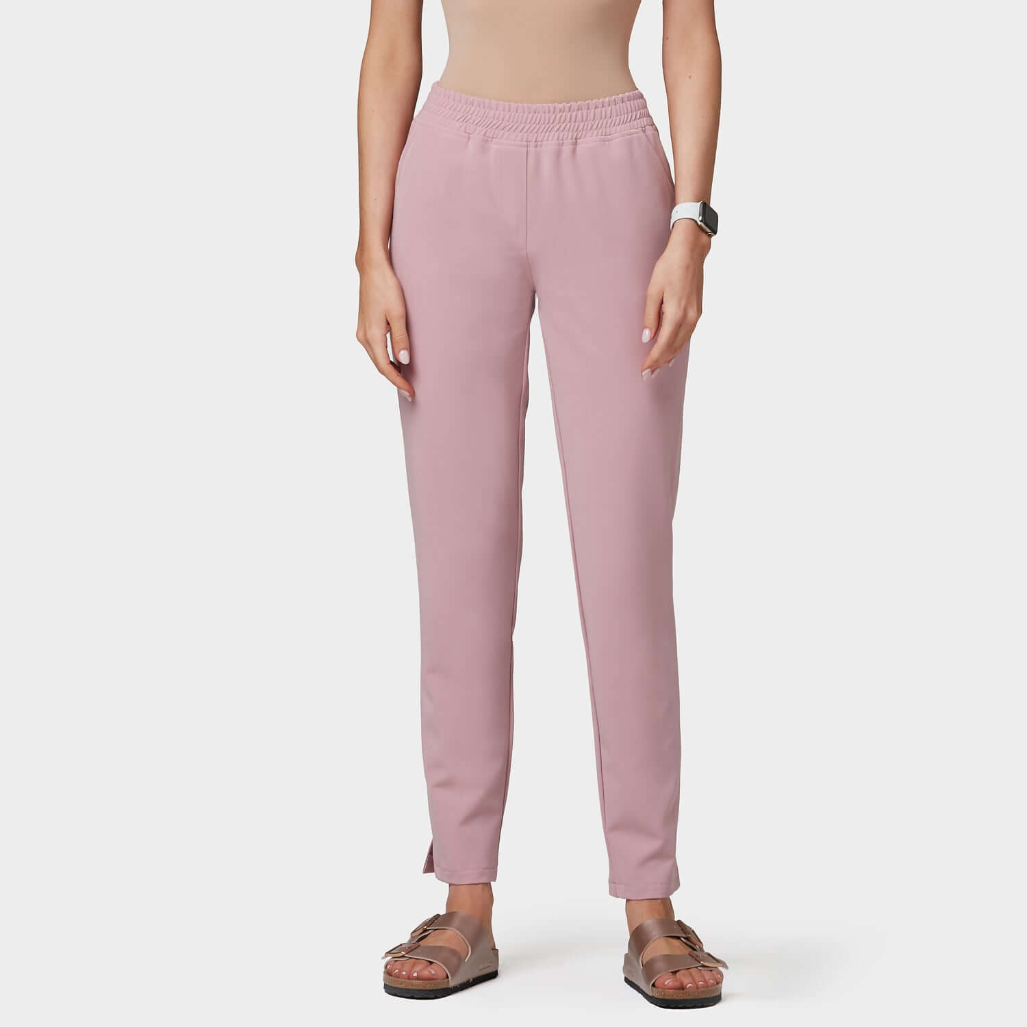 Women's medical trousers - BLOSSOM PINK