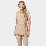 Damen Wickelkasack SOPHIA - CARAMEL