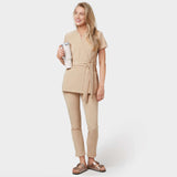 SOPHIA - CARAMEL tied medical apron 