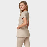 Damen Wickelkasack SOPHIA - LATTE