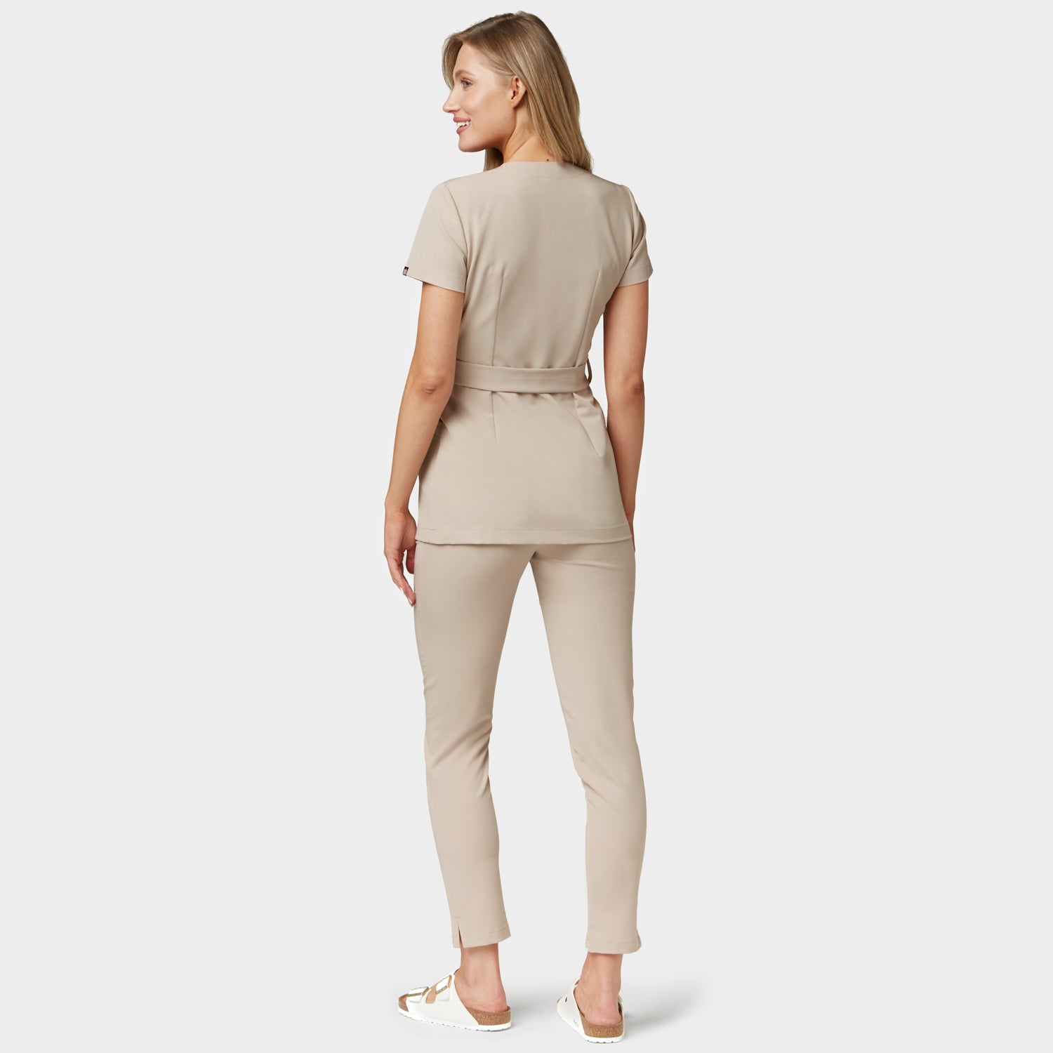 Damen Wickelkasack SOPHIA - LATTE