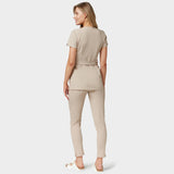 Damen Wickelkasack SOPHIA - LATTE