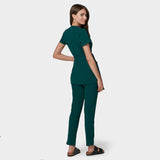 Damen Wickelkasack SOPHIA - MOSS GREEN