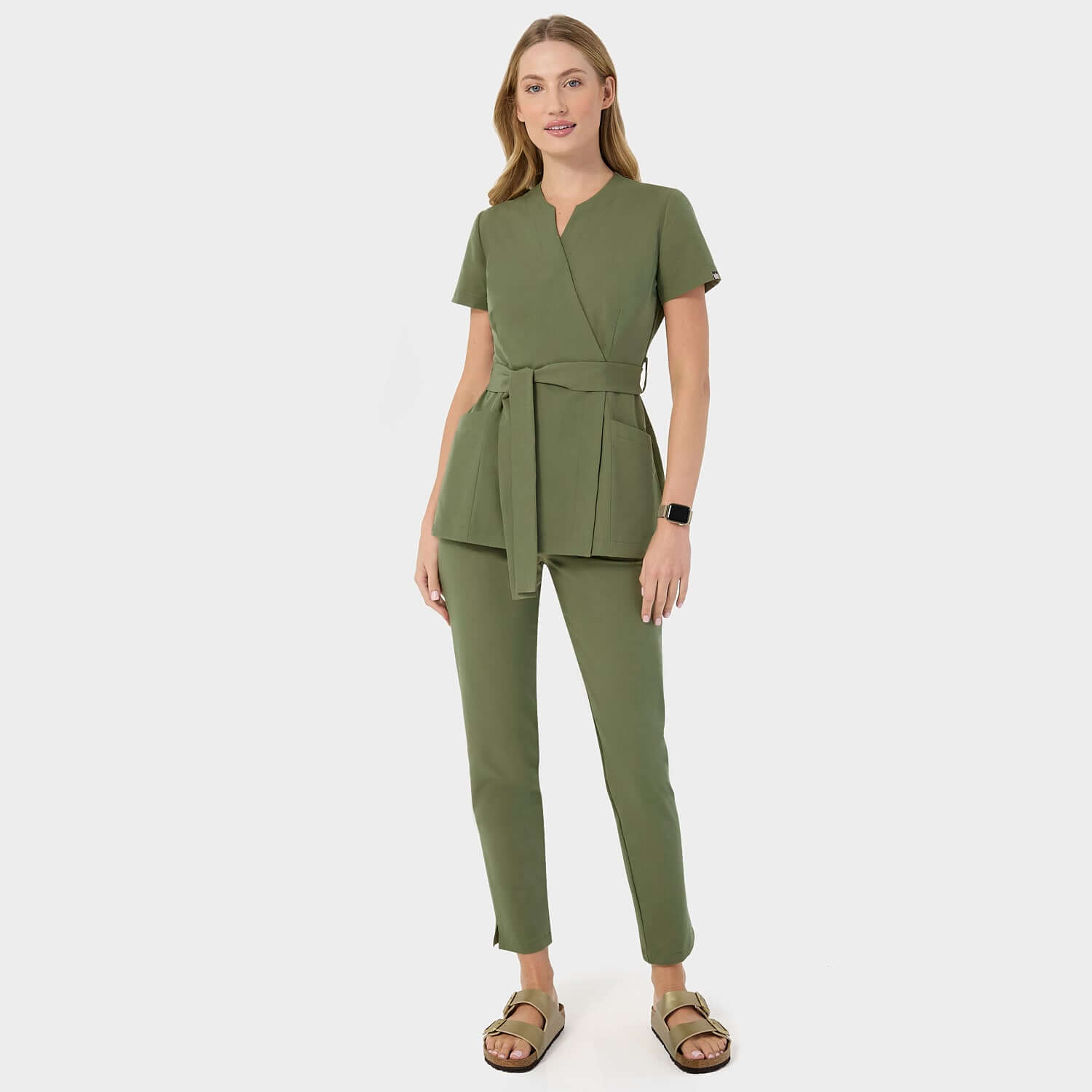 Damen Schlupfhose - OLIVE