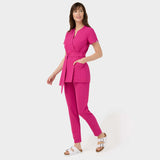 Damen Wickelkasack SOPHIA - RASPBERRY SORBET