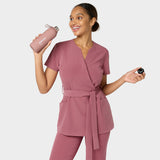 Damen Wickelkasack SOPHIA - WILD ROSE