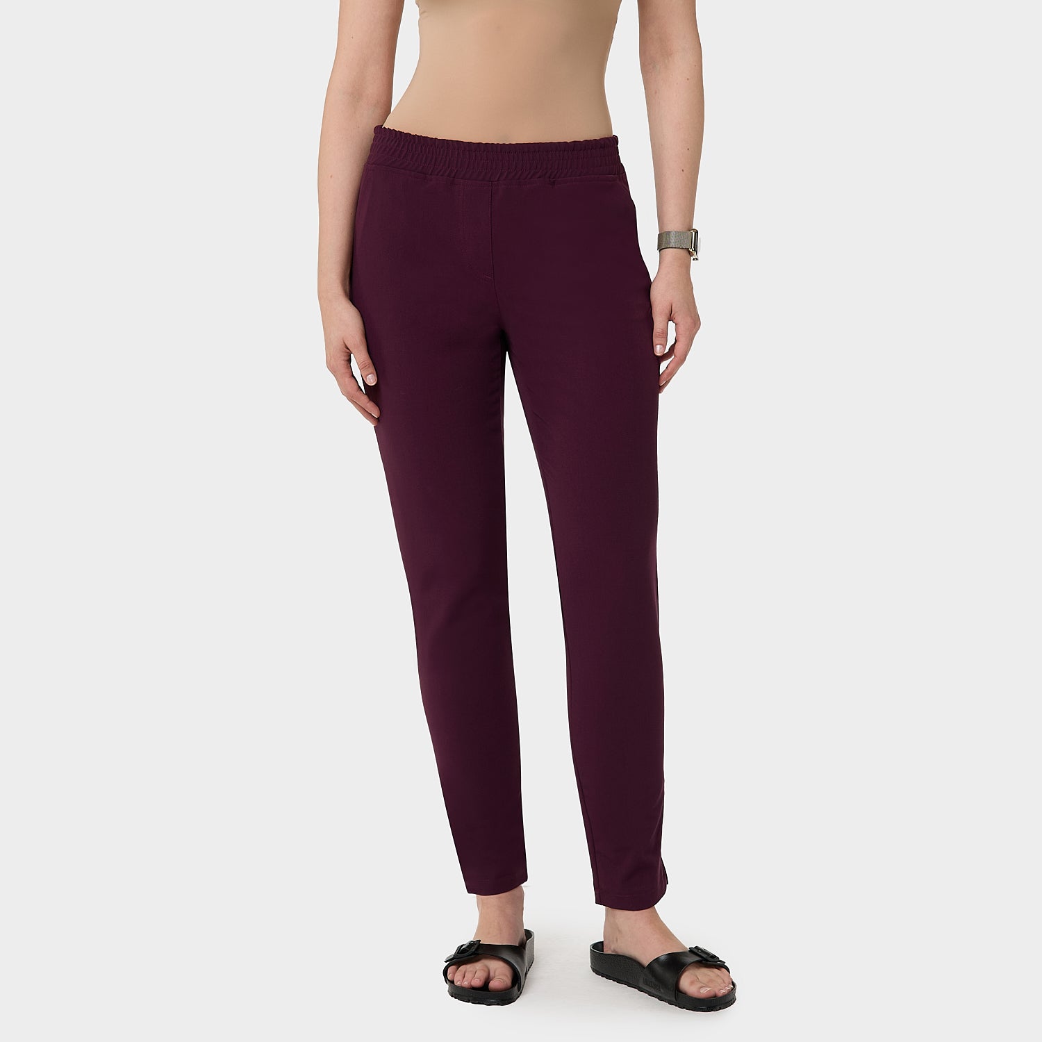 Damen Schlupfhose - BURGUNDY