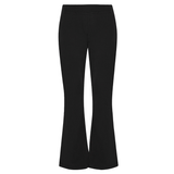 Spodnie medyczne flare Black - kobiece, modne, do bluzy medycznej - Vena Uniformy