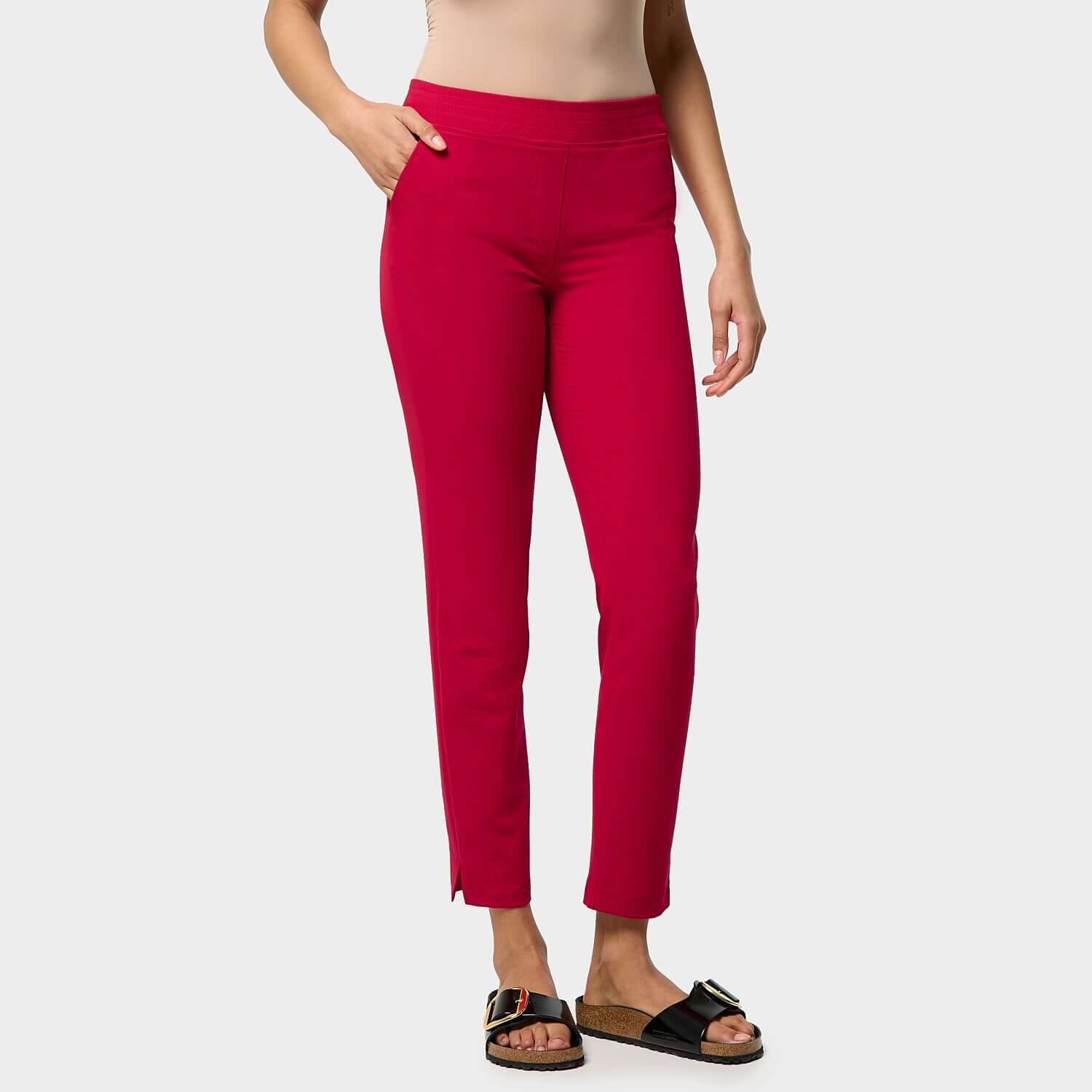 Women's medical trousers - RED CHERRY