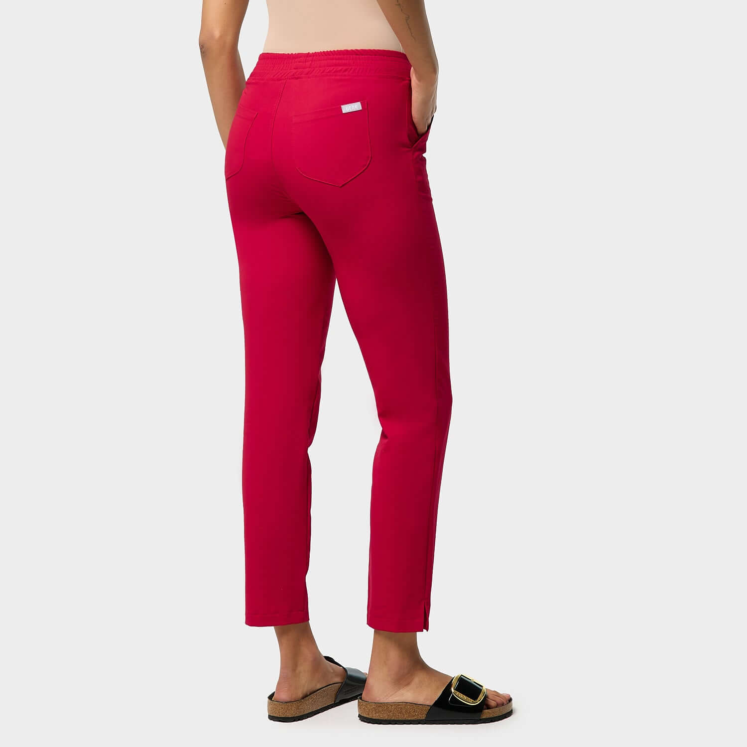 Women's medical trousers - RED CHERRY