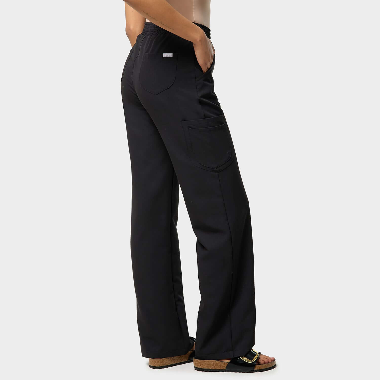 Weite Damen Schlupfhose - BLACK