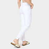 Weite Damen Schlupfhose - WHITE