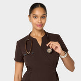 KATE Medical Dress - DARK CHOCOLATE