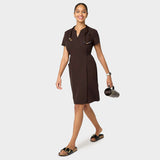 KATE Medical Dress - DARK CHOCOLATE
